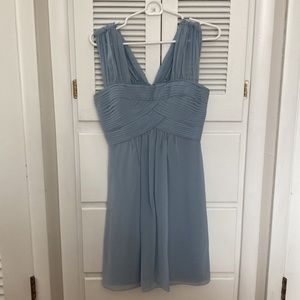 BCBG baby blue short dress size 2